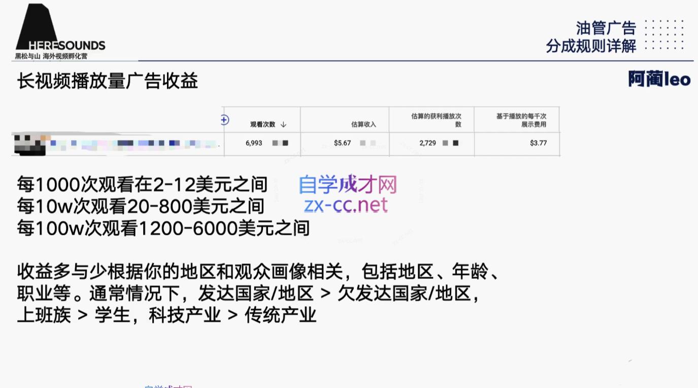 图片[2]-阿蔺Leo·跨境油管视频YouTube实训营(更新2025)-副业网