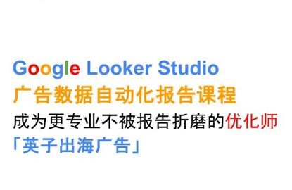 英子出海广告·Google Looker Studio从新手到高手-副业网
