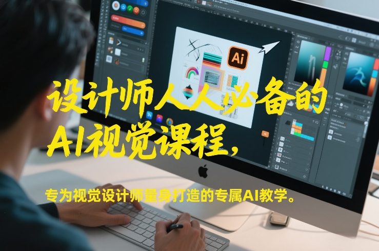 设计师人人必备的AI视觉课程，专为视觉设计师量身打造的专属AI教学-副业网