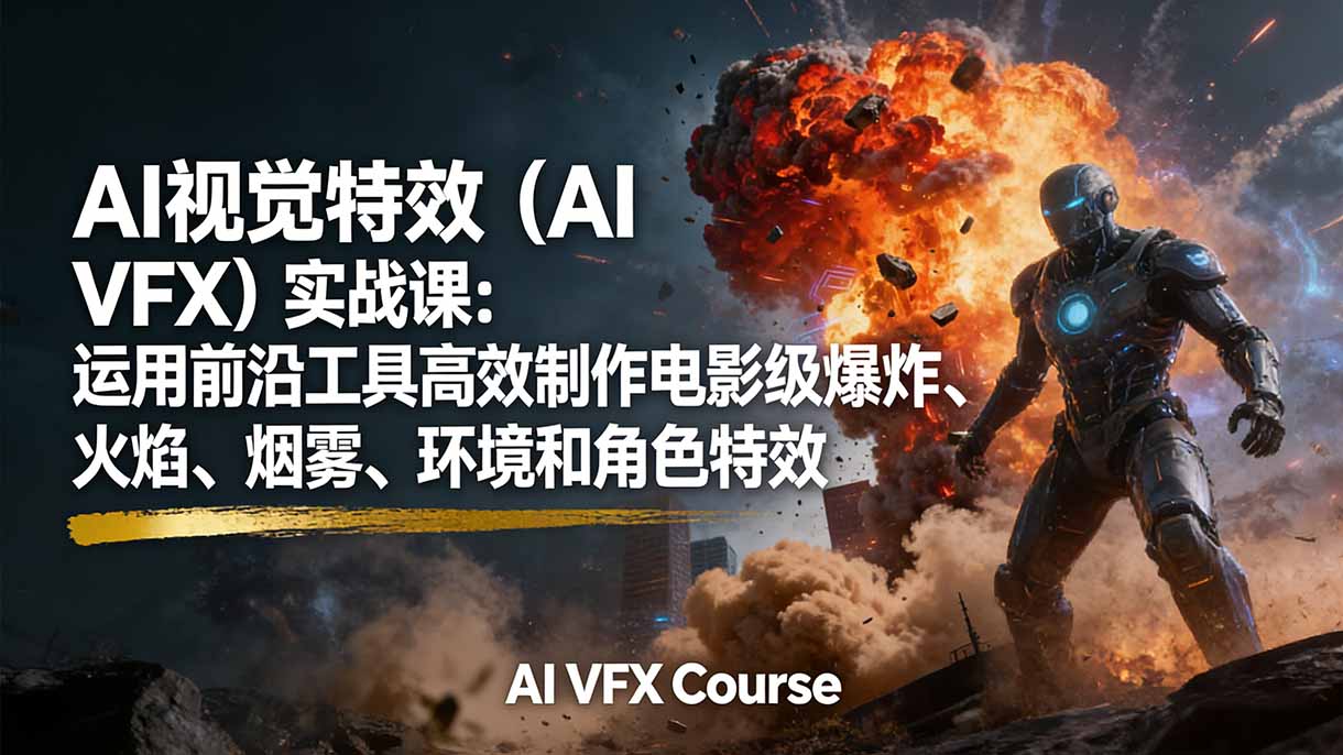 AI视觉特效(AI VFX-副业网