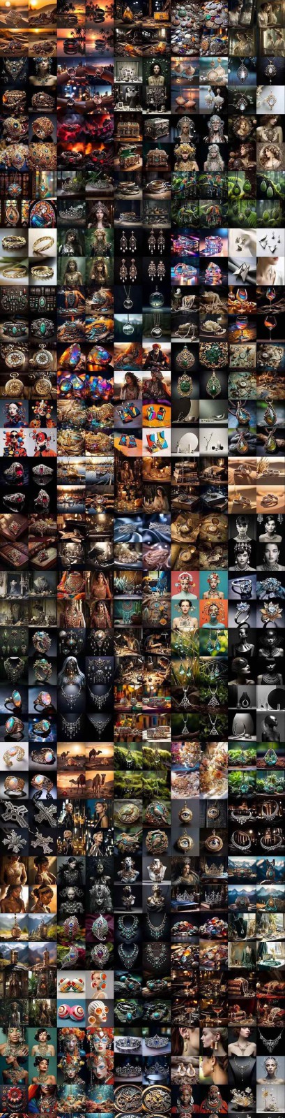 图片[8]-463个Midjourney珠宝摄影提示词：覆盖全品类珠宝，AI设计秒出专业效果-副业网