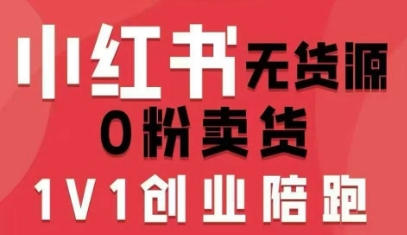小红书无货源0粉电商课，开店准备、选品策略、笔记撰写、视频剪辑、数据分析、账号打造、资料文档(更新26年1月)-副业网