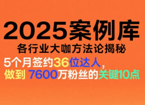 波波来了案例库，收录各行业大咖的方法论，各行业大咖方法论揭秘(更新2026年3月)-副业网