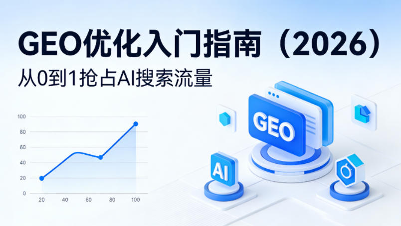 【最新】GEO优化入门指南(2026)，从0到1抢占AI搜索流量-副业网