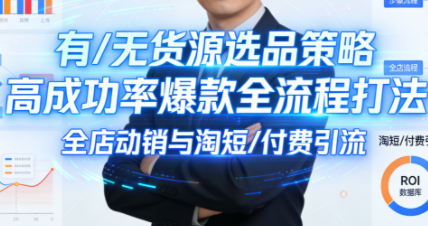 子鹏讲电商·淘宝私家班(更新)-副业网