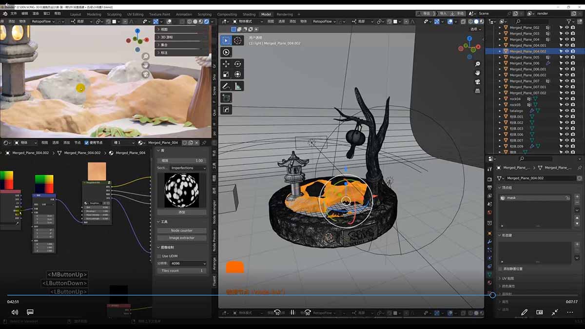 图片[3]-3D卡通建模系统课1.0：从入门到进阶｜ZBrush雕刻+Blender渲染，10章覆盖完整工作流-副业网