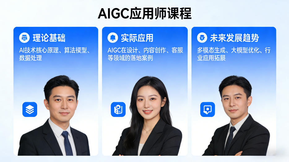 AIGC应用师课程，覆盖了AI技术的理论基础、实际应用、以及未来发展趋势(更新)-副业网