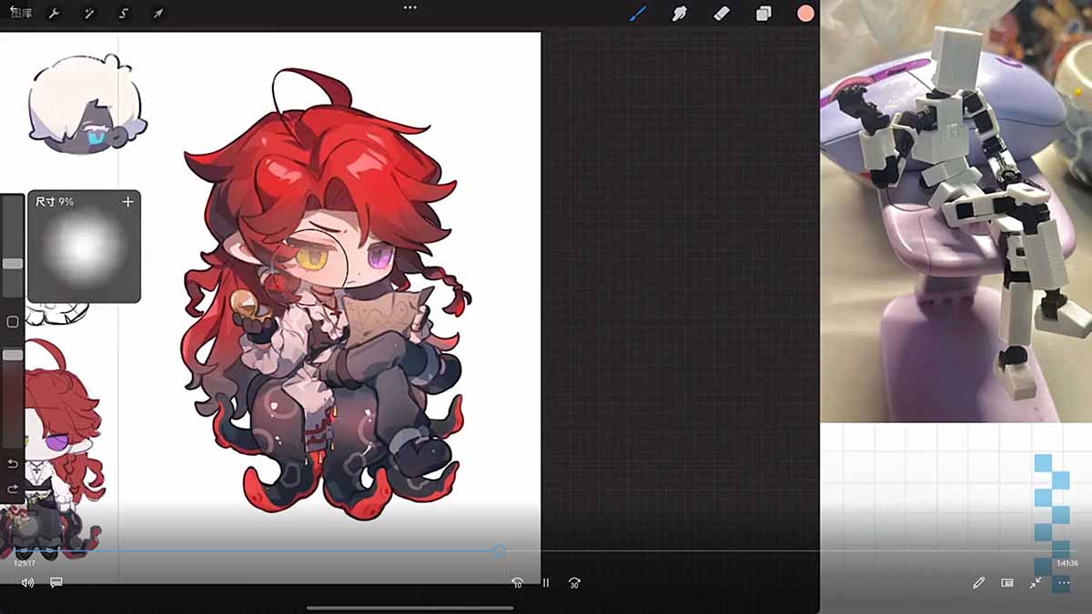 图片[3]-零基础学Q版立绘：从头身比例到服装细化，掌握让角色又可爱又有设计感的核心技法-副业网