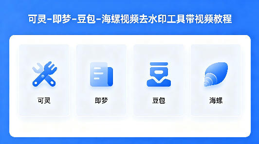 可灵–即梦–豆包–海螺视频去水印工具带视频教程-副业网