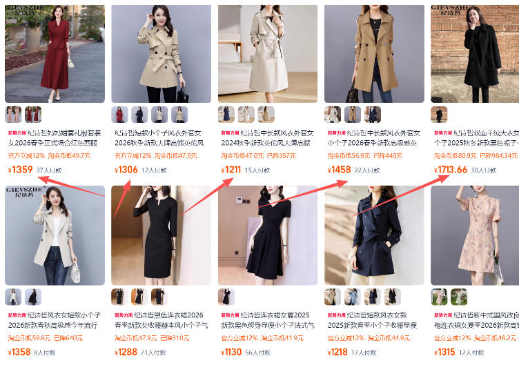 图片[2]-【超强副业】淘宝超高价女装项目：1单賺1k+，可工作室放大(共52节)-副业网