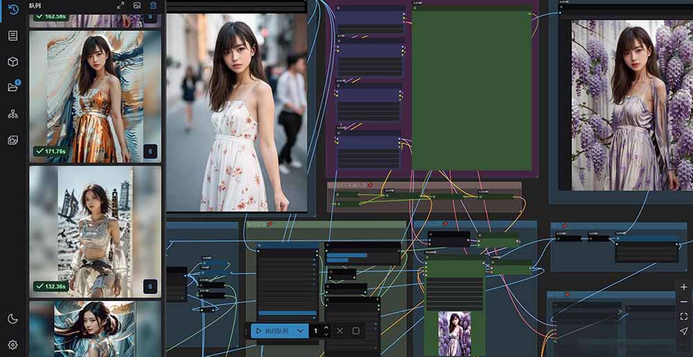 图片[3]-ComfyUI人像写真摄影工作流：本地一键部署，换装换场景换脸全搞定，影楼效率翻倍-副业网