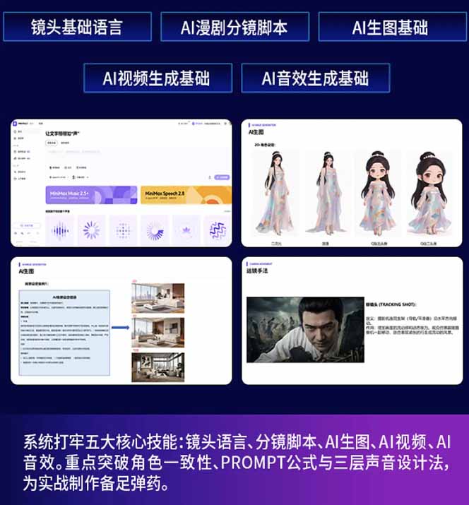 图片[2]-AI漫剧硬核课：巨日禄+豆包+即梦+可灵+Vidu+剪映：一套课玩转国产工具，低成本产出爆款漫剧-副业网