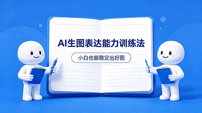 AI生图不是做漂亮图，而是表达能力。这套方法让小白也能稳定出好图-副业网