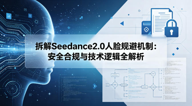 拆解Seedance2.0人脸规避机制：安全合规与技术逻辑全解析-副业网