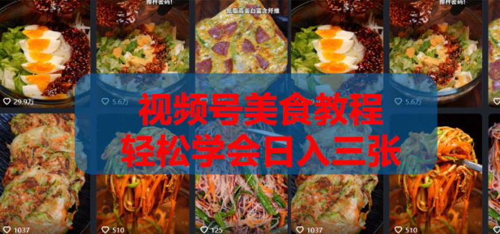 2026微信视频号挂车带货实战课程0-1全流程-副业网