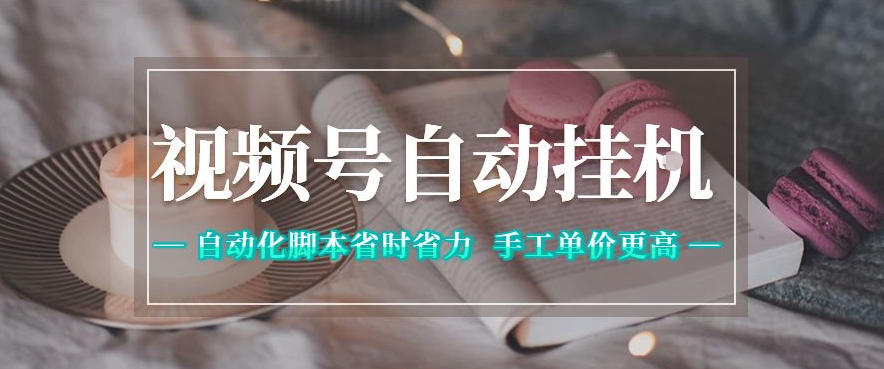 视频号自动挂G项目，自动化脚本省时省力，手工单价更高，日入300+全网最稳【揭秘】-副业网