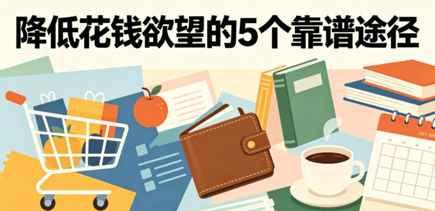 付费文章：降低花钱欲望的5个靠谱途径-副业网