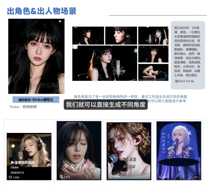 图片[2]-AI音乐MV全流程制作教程，从音乐生成到MV剪辑一站式搞定，打造属于自己的虚拟歌手-副业网