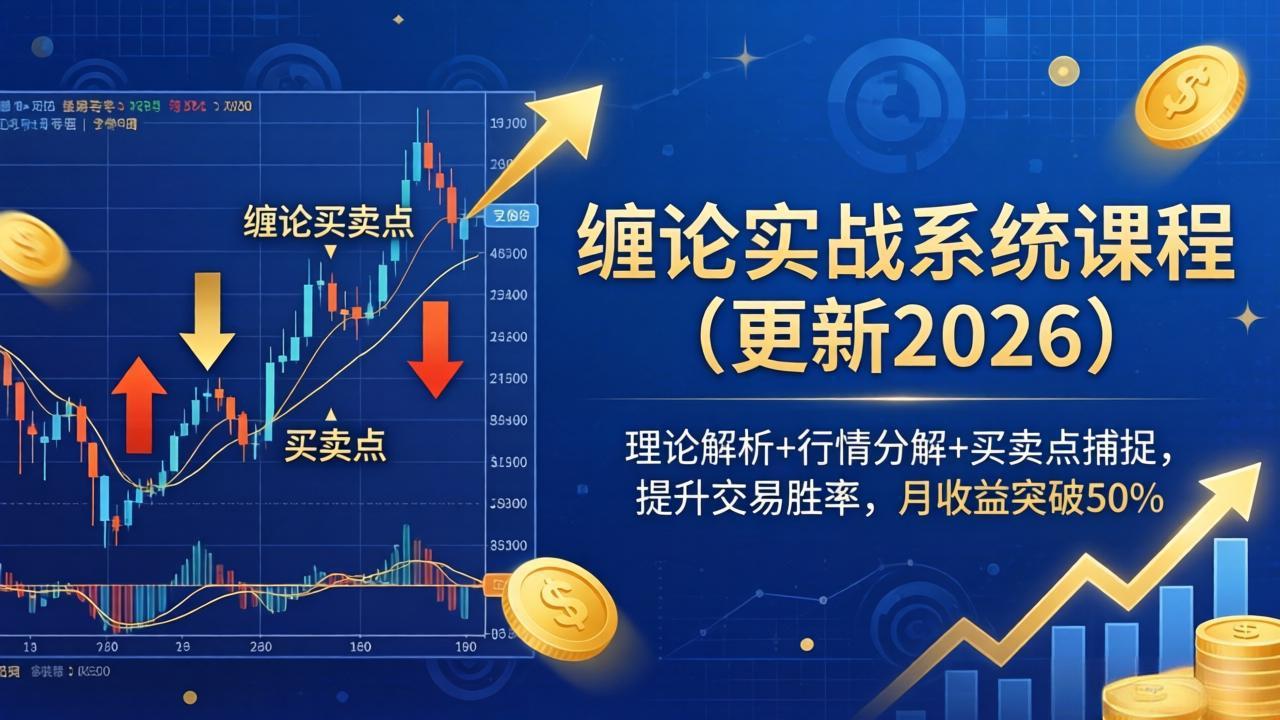 缠论实战系统课程(更新26年6月-副业网