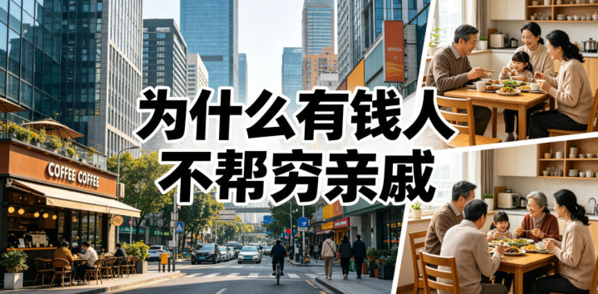 付费文章：为什么有钱人不帮穷亲戚？-副业网