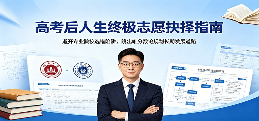 高考后人生终极志愿抉择指南：避开专业院校选错陷阱，跳出唯分数论规划长期发展道路-副业网