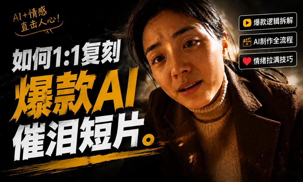 豆包+Gemini生成真人AI短剧-拆解复刻百万爆款第一人称短片，一站式讲透爆款复刻全流程-副业网