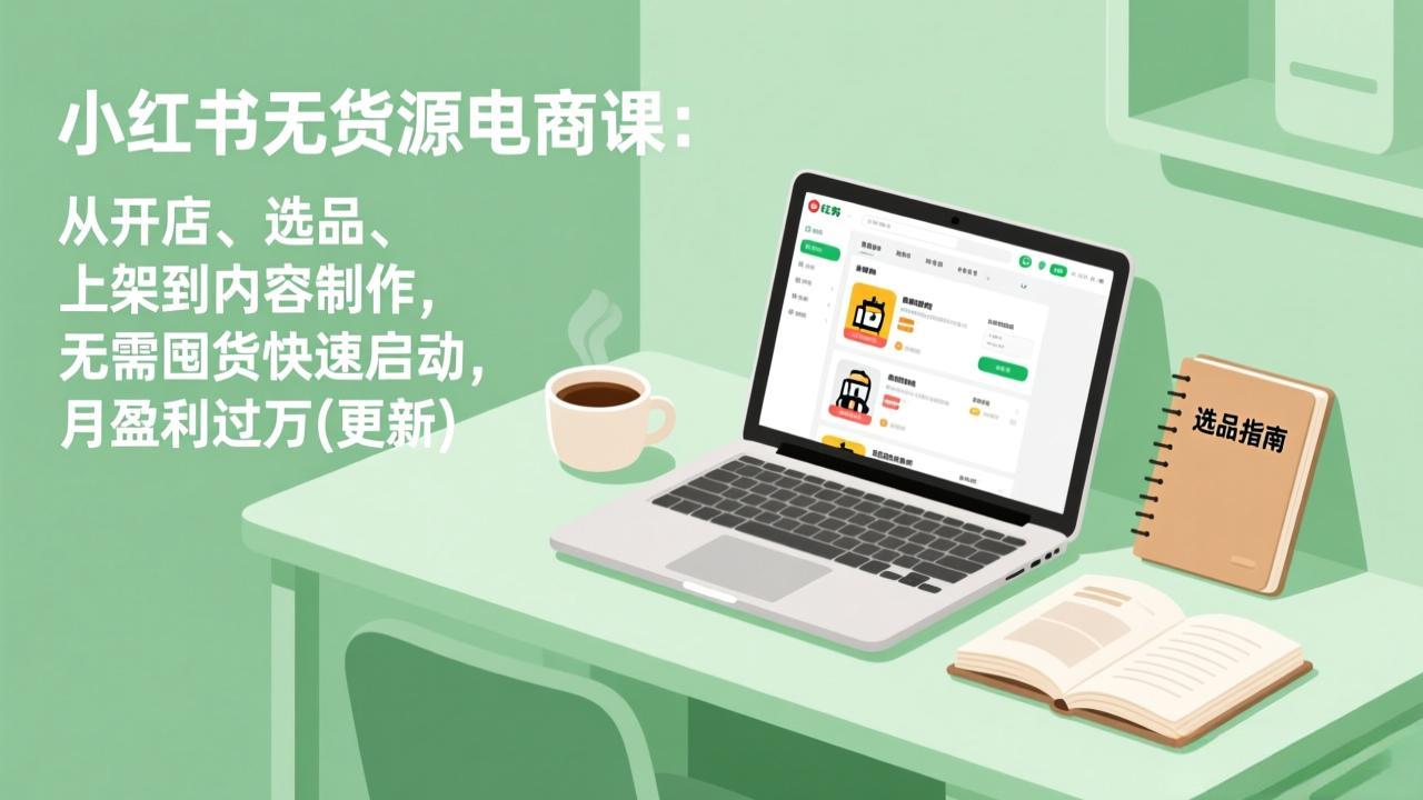 小红书无货源电商课(6月22更新-副业网
