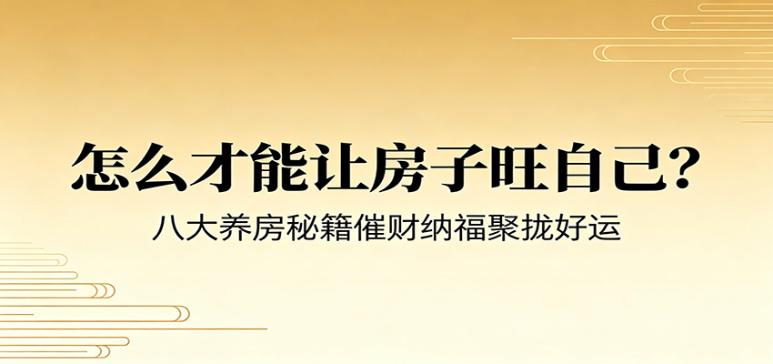 付费文章《怎么才能让房子旺自己？》八大养房秘籍催财纳福聚拢好运-副业网