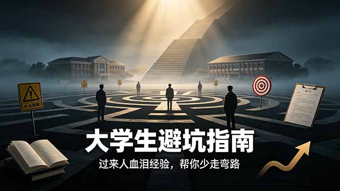 付费文章：大学生避坑指南 ，过来人血泪经验，帮你少走弯路-副业网