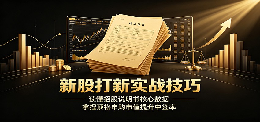 新股打新实战技巧：读懂招股说明书核心数据，拿捏顶格申购市值提升中签率-副业网