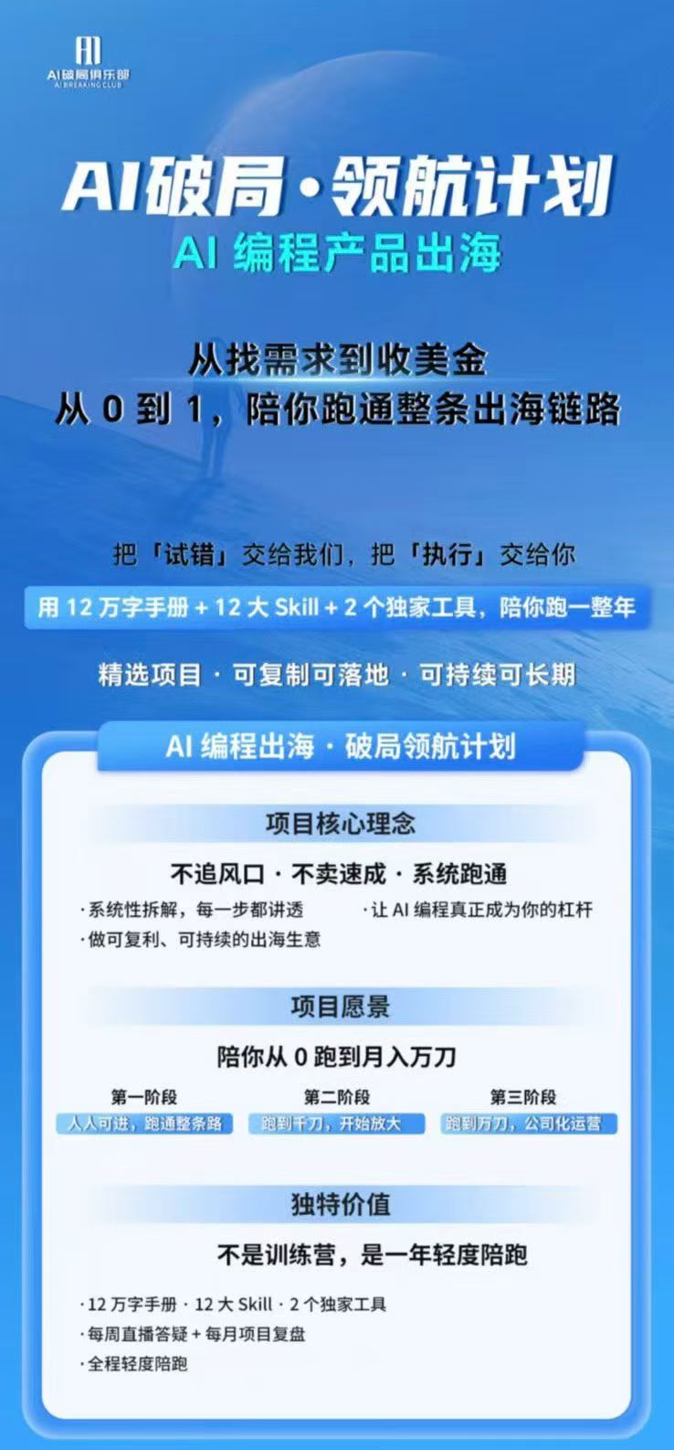 图片[3]-AI编程领航计划｜海外独立站实战｜多Agent一键建站｜站点开发测试｜冷启动引流｜数据复盘｜出海变现完整教程-副业网