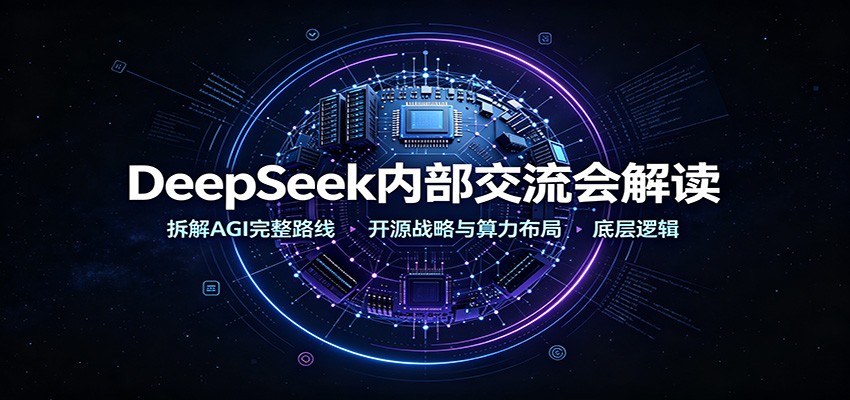 DeepSeek内部交流会解读：拆解AGI完整路线，开源战略与算力布局底层逻辑-副业网