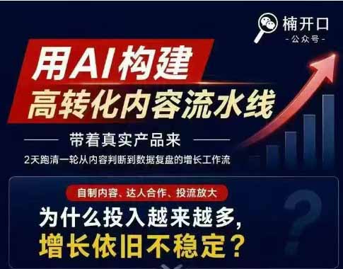 图片[3]-小红书AI高转化内容实战课：6大智能体+用户洞察+爆文拆解，从内容策略到批量生产复制放大全流程-副业网