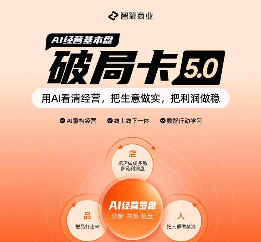 图片[3]-淘宝天猫2026破局卡5.0：AI重构经营+线上线下一体化，用数据看清生意并搭建稳定利润基本盘-副业网