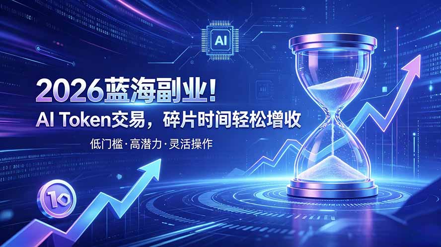 AI Token算力赛道！普通人可入局的数字副业-副业网