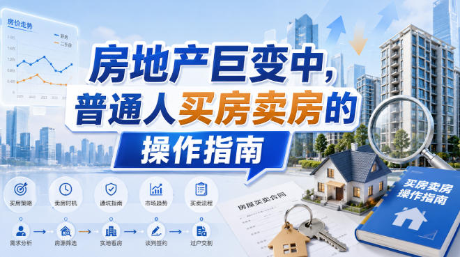 付费文章：房地产巨变中，普通人买房卖房的操作指南【上篇+下篇】-副业网