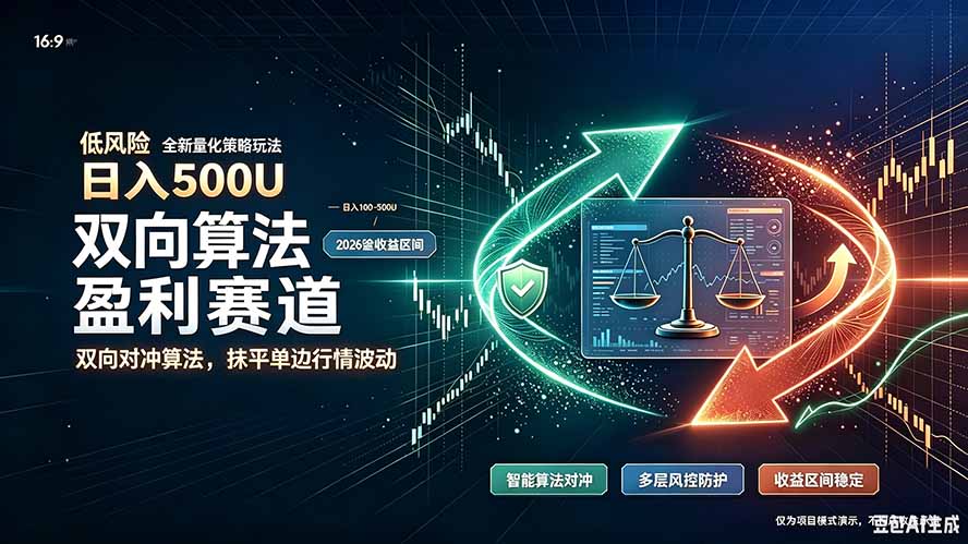 算法对冲/EA量化，日入500刀，躺着赚钱！你把它当做“自动提款机”，它把你就爆了-副业网