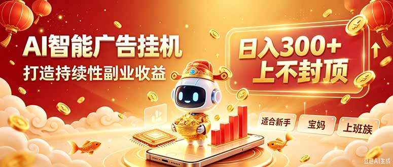 告别手动干活！AI自动化，解锁线上被动收益-副业网