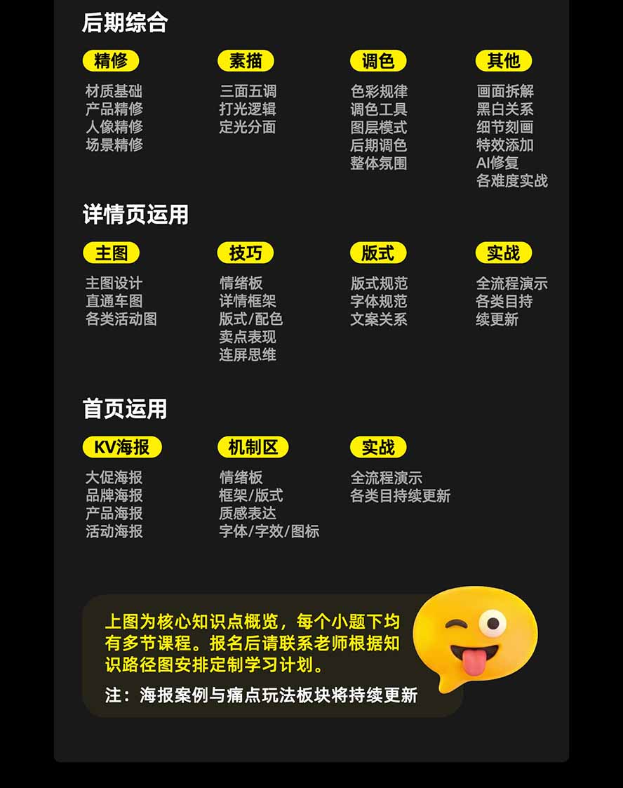 图片[6]-电商头等舱AI设计全能进阶2026新课：PS+即梦+Nano Banana+ComfyUI，从产品精修到详情页全案设计-副业网
