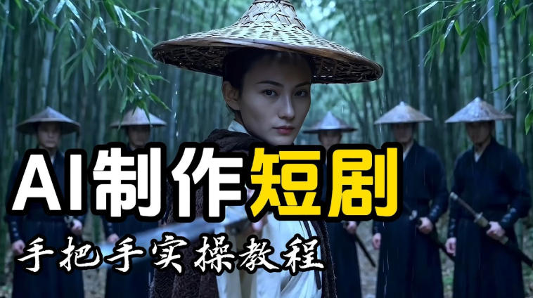 【保姆级手把手教程】AI短剧制作完整流程教学，从小白零基础到成片大神-副业网