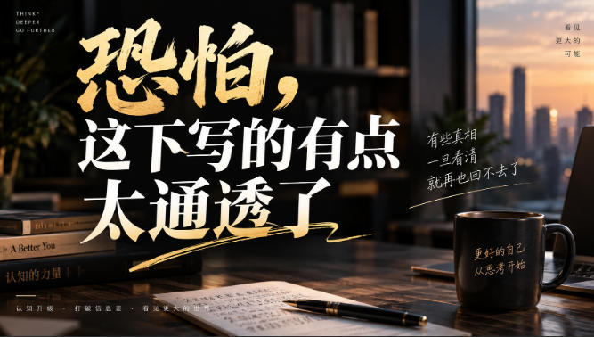 灏泽叔最新付费文章：恐怕，这下写的有点太通透了-副业网