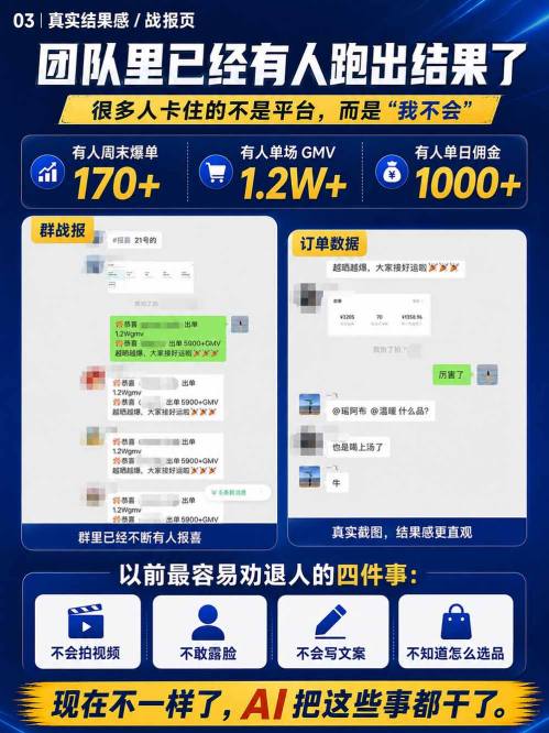 图片[3]-视频号Ai爆品带货，不露脸、不直播、不买样品、不开店、不发货，AI做视频也能带货，轻松单日佣金1k+-副业网