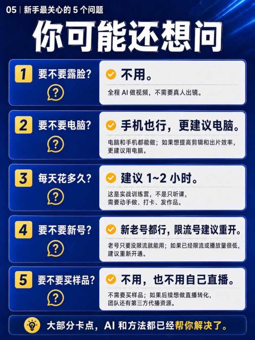 图片[5]-视频号Ai爆品带货，不露脸、不直播、不买样品、不开店、不发货，AI做视频也能带货，轻松单日佣金1k+-副业网