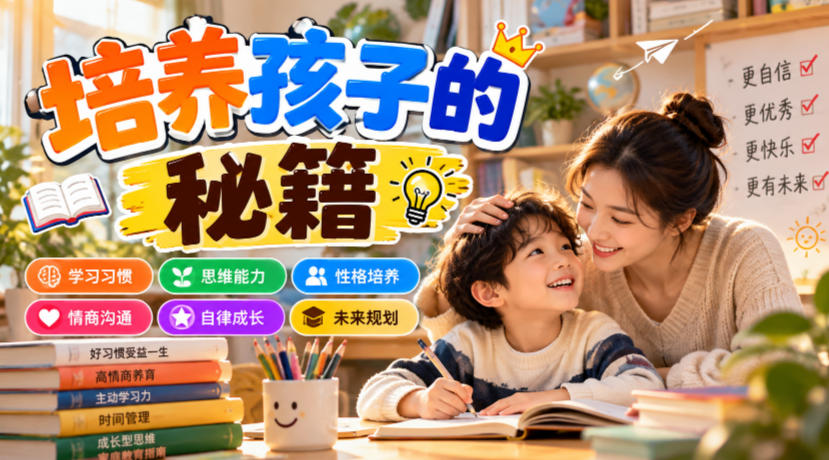 某公众号付费文章：培养孩子的秘籍-副业网