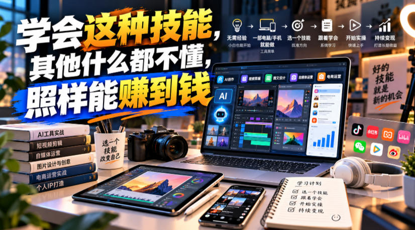 某公众号付费文章：学会这种技能，其他什么都不懂，照样能賺到钱-副业网