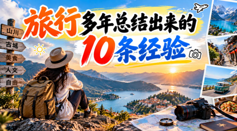 付费文章：旅行多年总结出来的10条经验-副业网