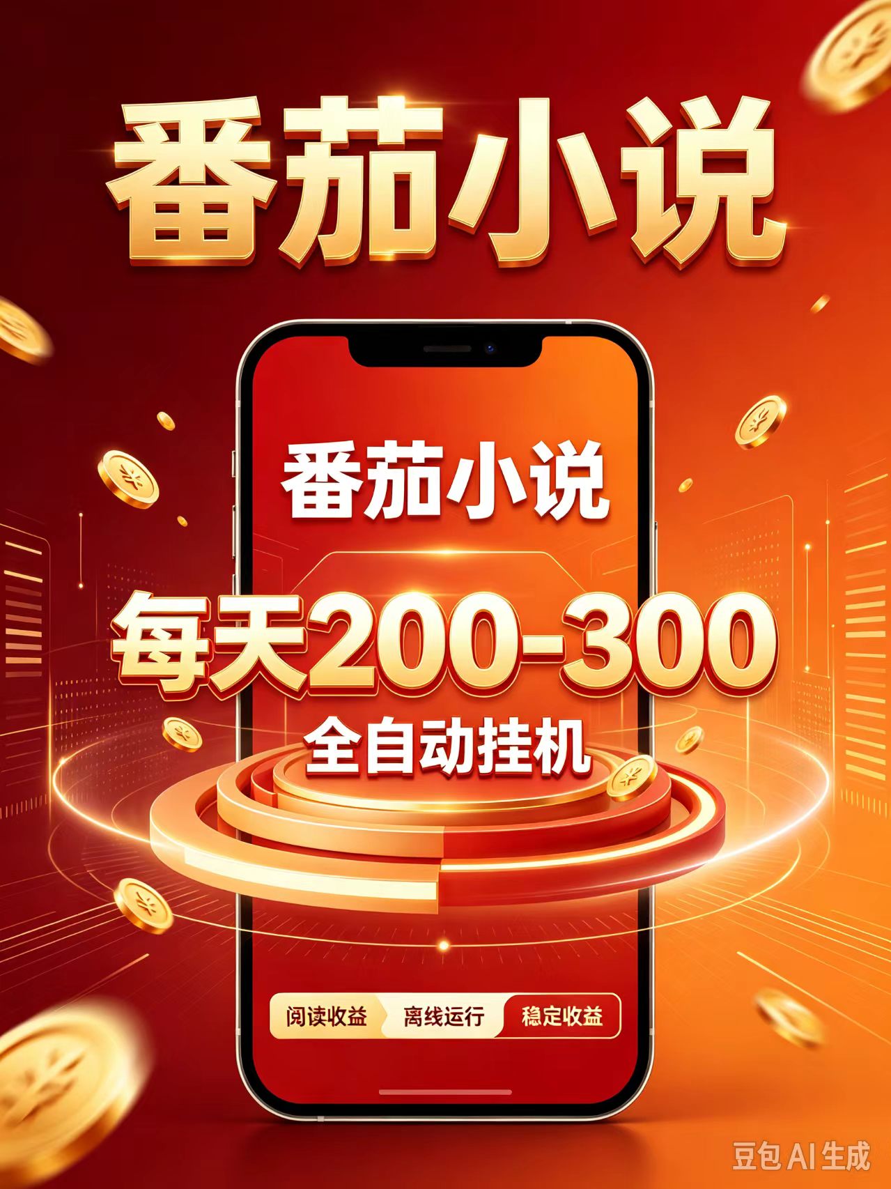 门槛极低的番茄全自动小说，日入200-300，项目非常火爆-副业网