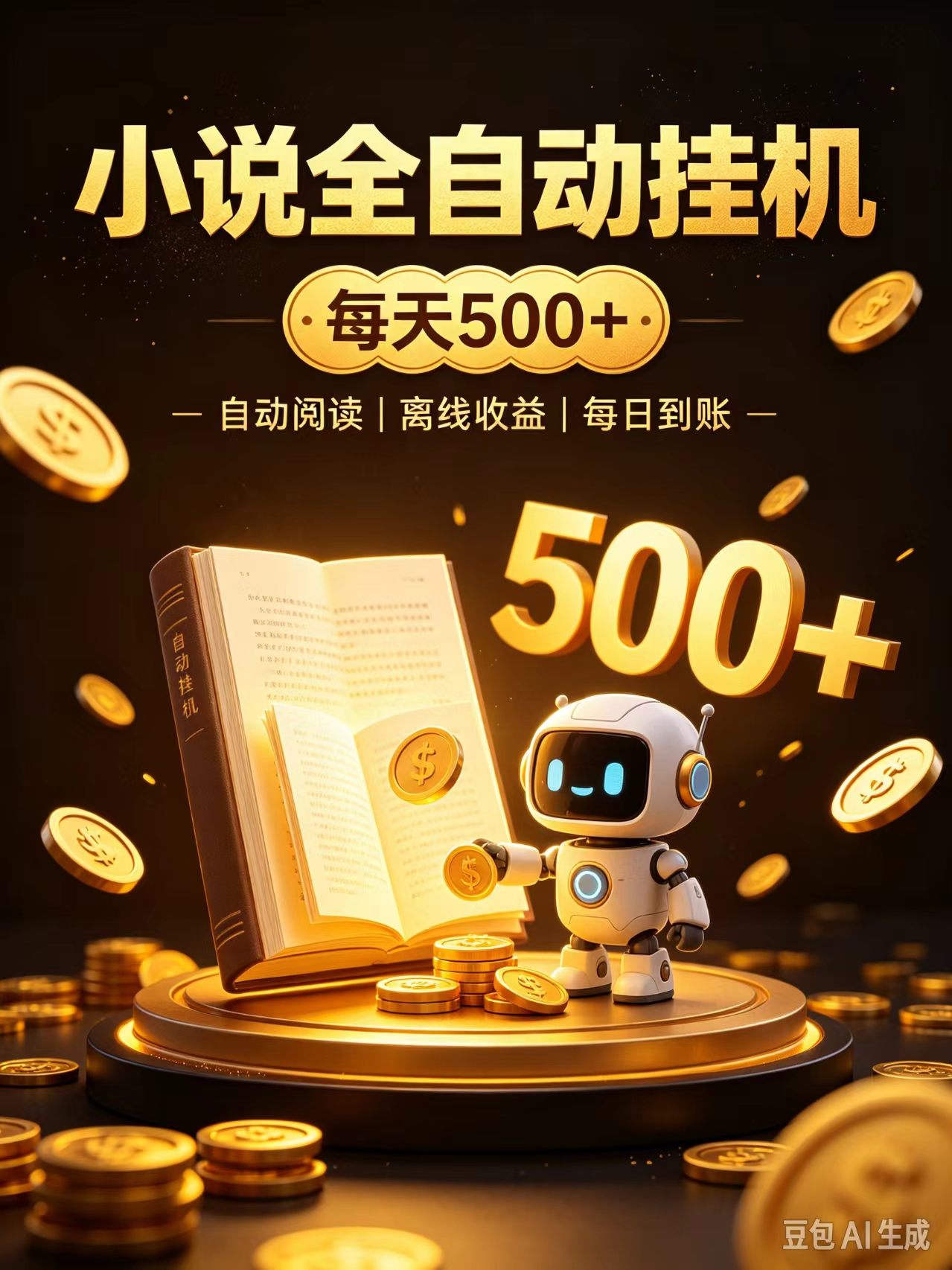 番茄全自动小说0门槛副业，日入300+，躺赚稳定风口项目-副业网