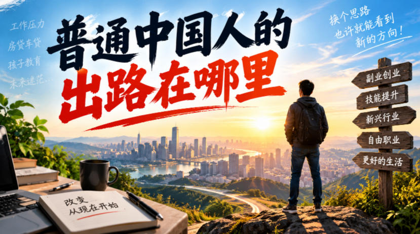 付费文章：普通中国人的出路在哪里-副业网