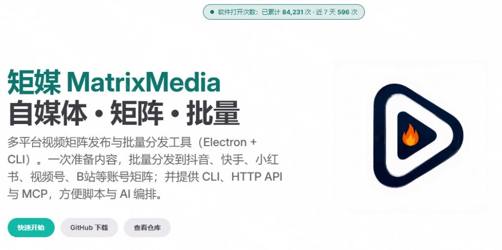 图片[2]-一条视频要发七八个平台，这太麻烦了？自媒体矩阵账户批量发布工具来了！开源且免费MatrixMedia-副业网